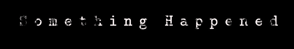 something happened text